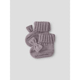 Name It Toadstool Bow Nbfwrilla Wool Knit Slippers
