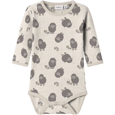 Name It Peyote Melange Sheep Nbnwup Wo/Co Ls Body