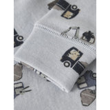 Name It Arctic Ice Animals At Work Nbmwillit Wool Longjohn