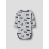 Name It Arctic Ice Animals At Work Nbmwillit Wool Ls Wrap Body