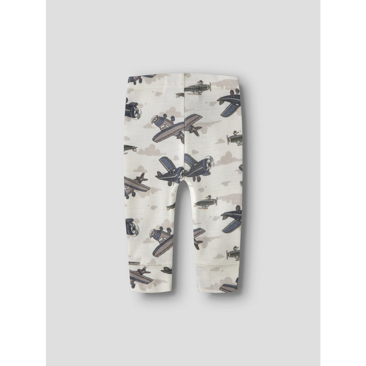 Name It Snow White Airplanes Nbmwillitus Wool Longjohn