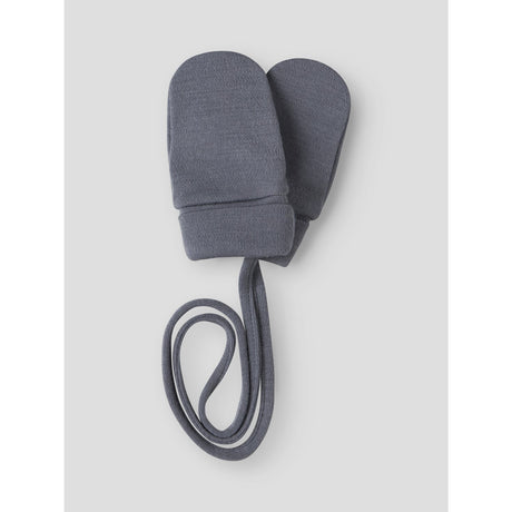 Name It Folkstone Gray Nbmwillit Wool Mittens Wo/Thumb