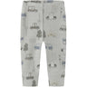 Name It Mineral Gray City Cars Nbmwillow Wool Longjohn