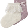 Name It Violet Ice Nbfwakma Wo/Bl Structure 2P Socks