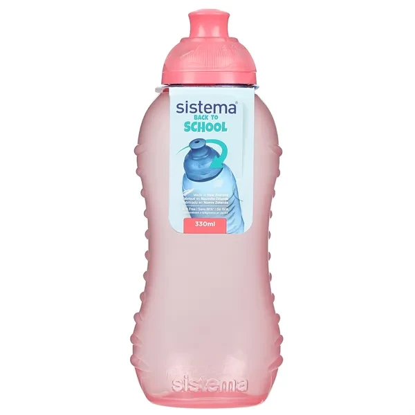Sistema Twist 'n' Sip Water Bottle 330 ml Coral