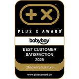 babybay ® Beige Glitter Dots Gold Babynest Organic Cotton Royal