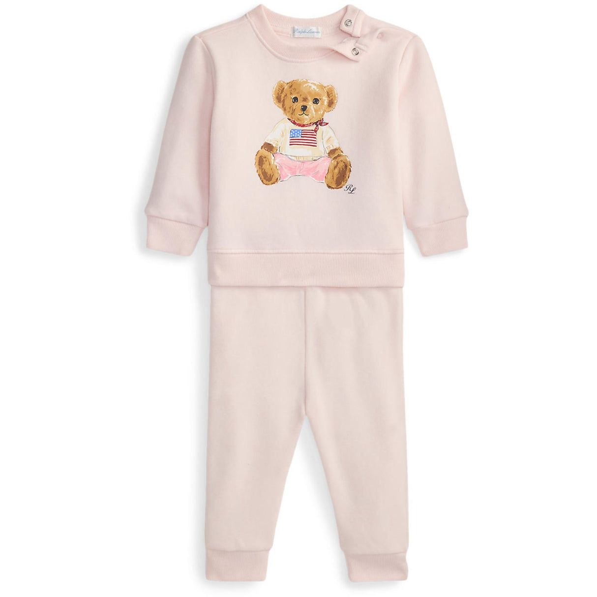Ralph Lauren Baby Delicate Pink Pant Set