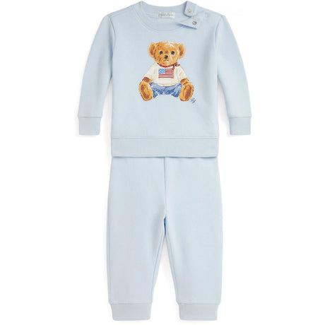 Ralph Lauren Baby Beryl Blue Pant Set