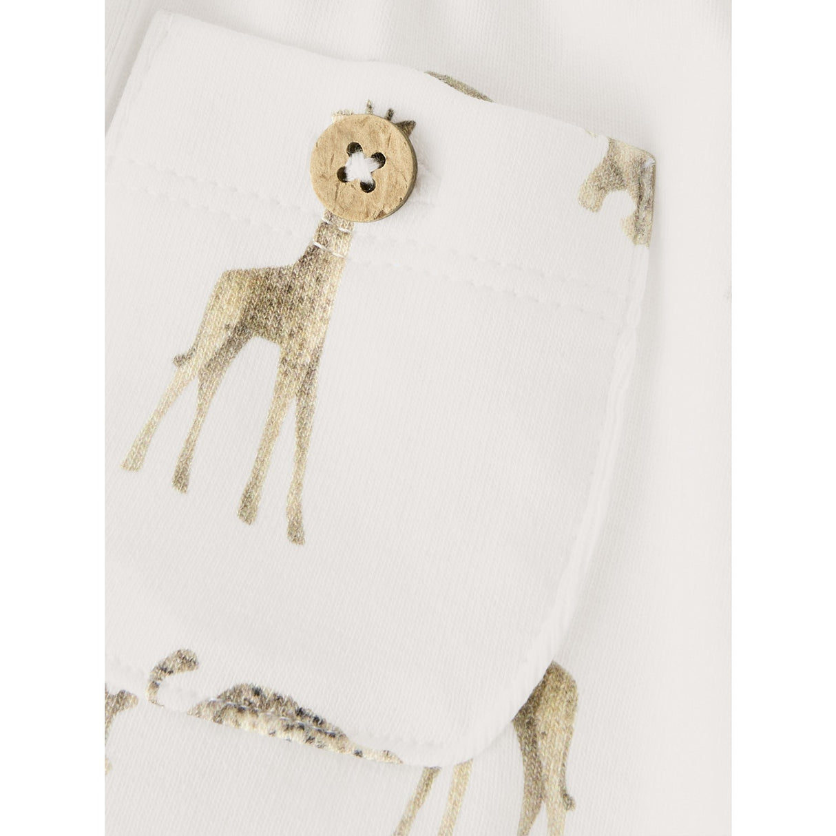 Lil'Atelier Coconut Milk Animals African Nbmgayo Elo Loose Pants Lil Noos