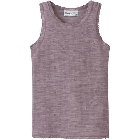 Name It Toadstool Nmfwang Wool Needle Tank Top