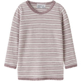 Name It Snow White Violet Ics + Toadstool Nmfwang Wool Needle Ls Top Noos