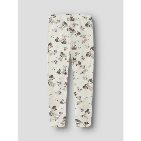 Name It Snow White Bambi + Flower Nmfwillit Wool Leggings