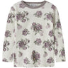 Name It Snow White Flower Bouquet Nmfwillitus Wool Ls Top