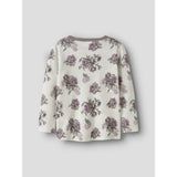 Name It Snow White Flower Bouquet Nmfwillitus Wool Ls Top