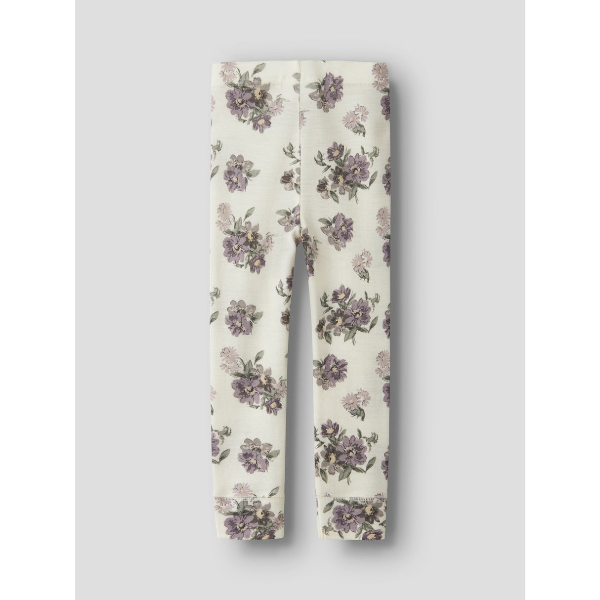 Name It Snow White Flower Bouquet Nmfwillitus Wool Leggings