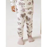Name It Snow White Flower Bouquet Nmfwillitus Wool Leggings