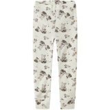 Name It Snow White Bambi + Flower Nmfwillit Wool Leggings