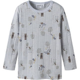 Name It Arctic Ice Forest Animals Nmmwang Wool Needle Ls Top Noos