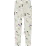 Name It Snow White Forest Animals Nmmwang Wool Needle Longjohn Noos
