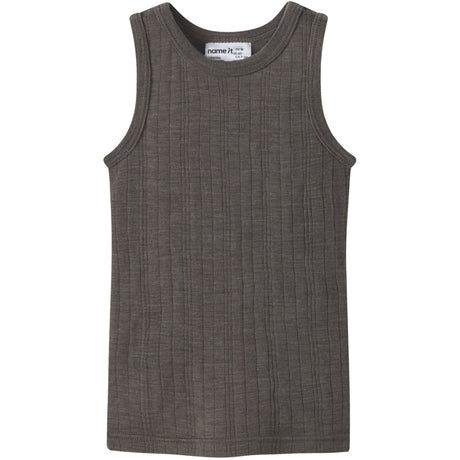 Name It Morel Nmmwang Wool Needle Tank Top