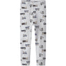 Name It Arctic Ice Animals At Work Nmmwillit Wool Longjohn