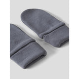 Name It Folkstone Gray Nmmwillit Wool Mittens W/Thumb