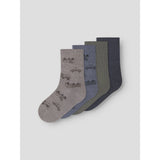 Name It Satellite Nmmwak Wo/Bl 4P Socks