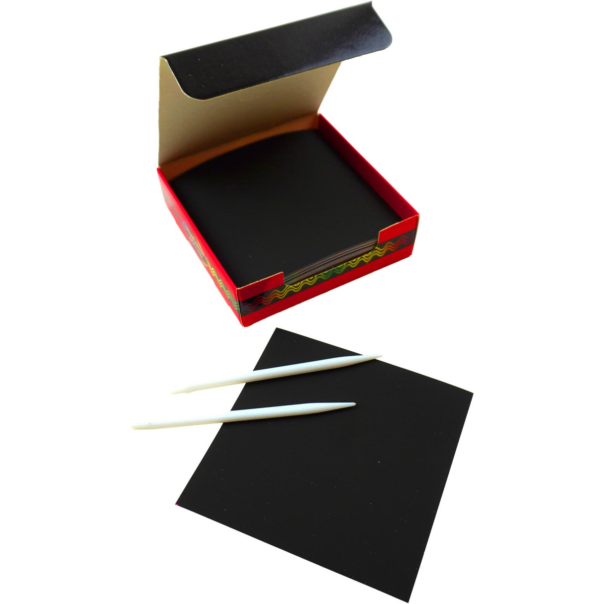 Pocket Money Magic Color Scratch Notes With Pen 100 Sheets.