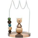 OYOY Nature / Dusty Blue Circus Bear Abacus