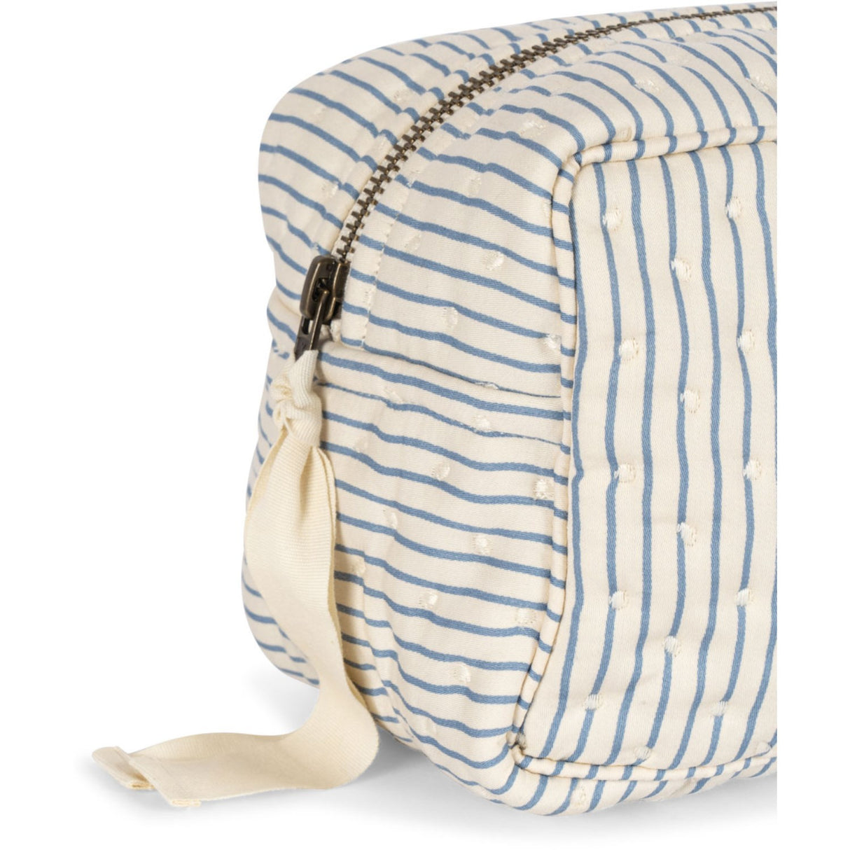 Konges Sløjd Stripe Bluie Small Quilted Toiletry Bag