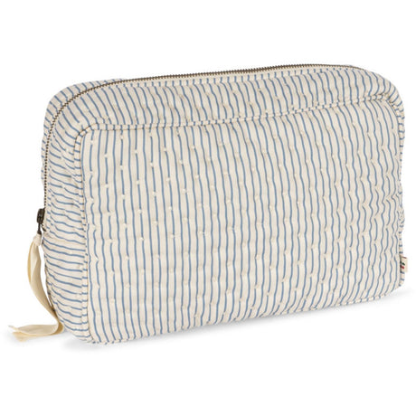 Konges Sløjd Stripe Bluie Big Quilted Toiletry Bag