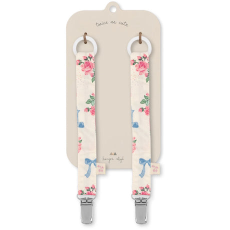 Konges Sløjd Bella Rosita 2 Pack Pacifier Strap