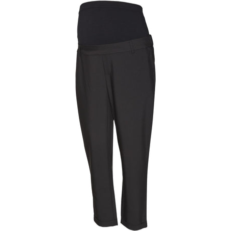 Mama;licious Black Mlnewlora Wo Chino 7/8 Pants
