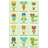 Djeco Inzebox Magnet Leg, Mix Dyr