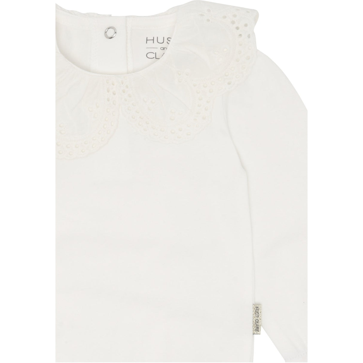 Hust & Claire Ivory Britt Woven Collar