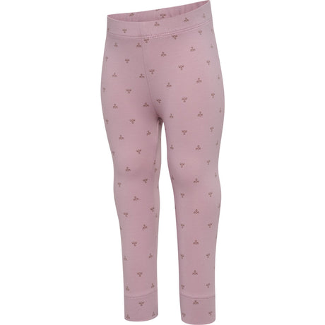 Hummel Mauve Shadow Mini Bee Aop Tights