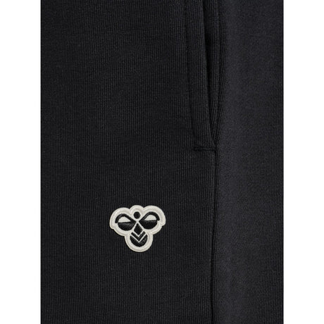 Hummel Black Jr Loose Sweat Shorts Bee