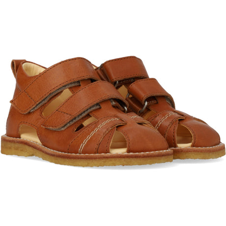 Angulus Starter Sandal w. Velcro Cognac 0506-101-1554