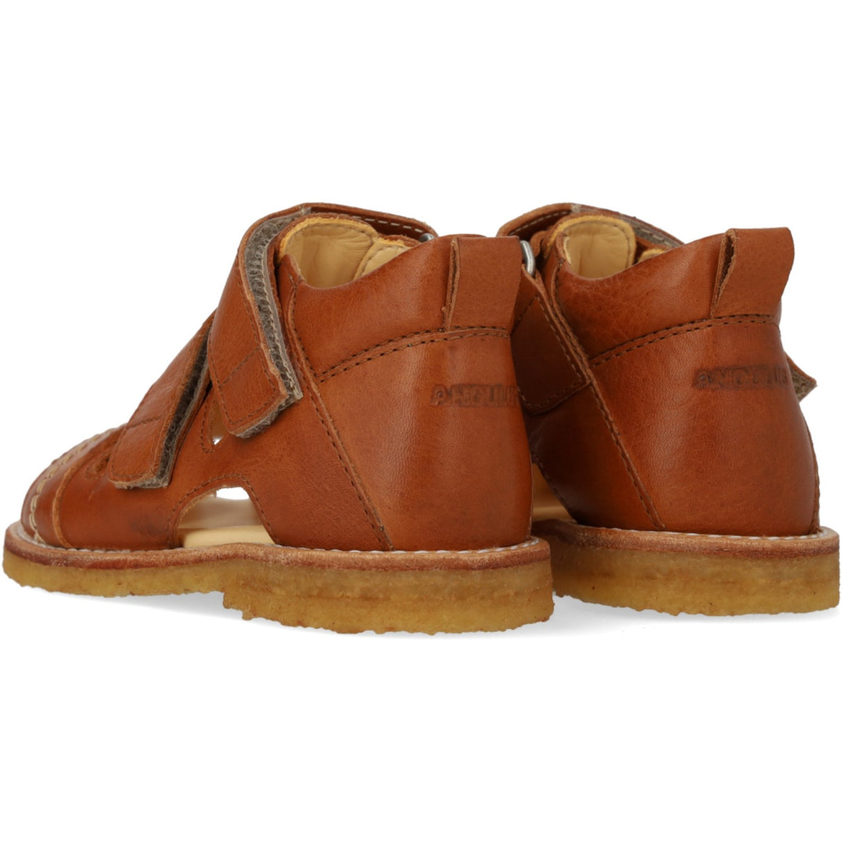 Angulus Starter Sandal w. Velcro Cognac 0506-101-1554