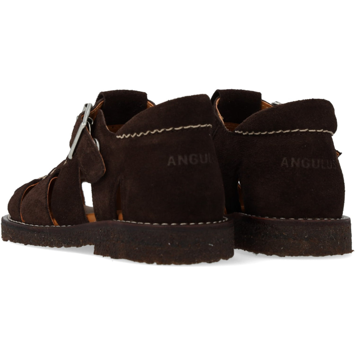 Angulus Fisherman Sandal Med Lukket Tå Og Stikningsdetalje