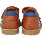 Angulus Colourblock Lædersandal