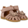 Angulus Sandal Med Sommerfugl Og Dobbelt Velcro