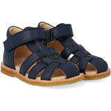 Angulus Navy Beginner Sandal Med Velcro Closure