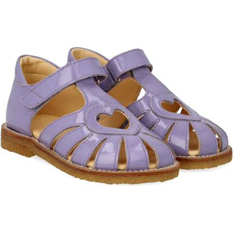 Angulus Hjertesandal Med Velcrolukning