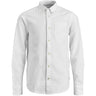 Jack & Jones Junior White Jjeoxford Shirt L/S Noos Jnr
