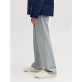 Jack & Jones Junior Blue Denim Jjialex Jjoriginal Sq 205 Sn Jnr