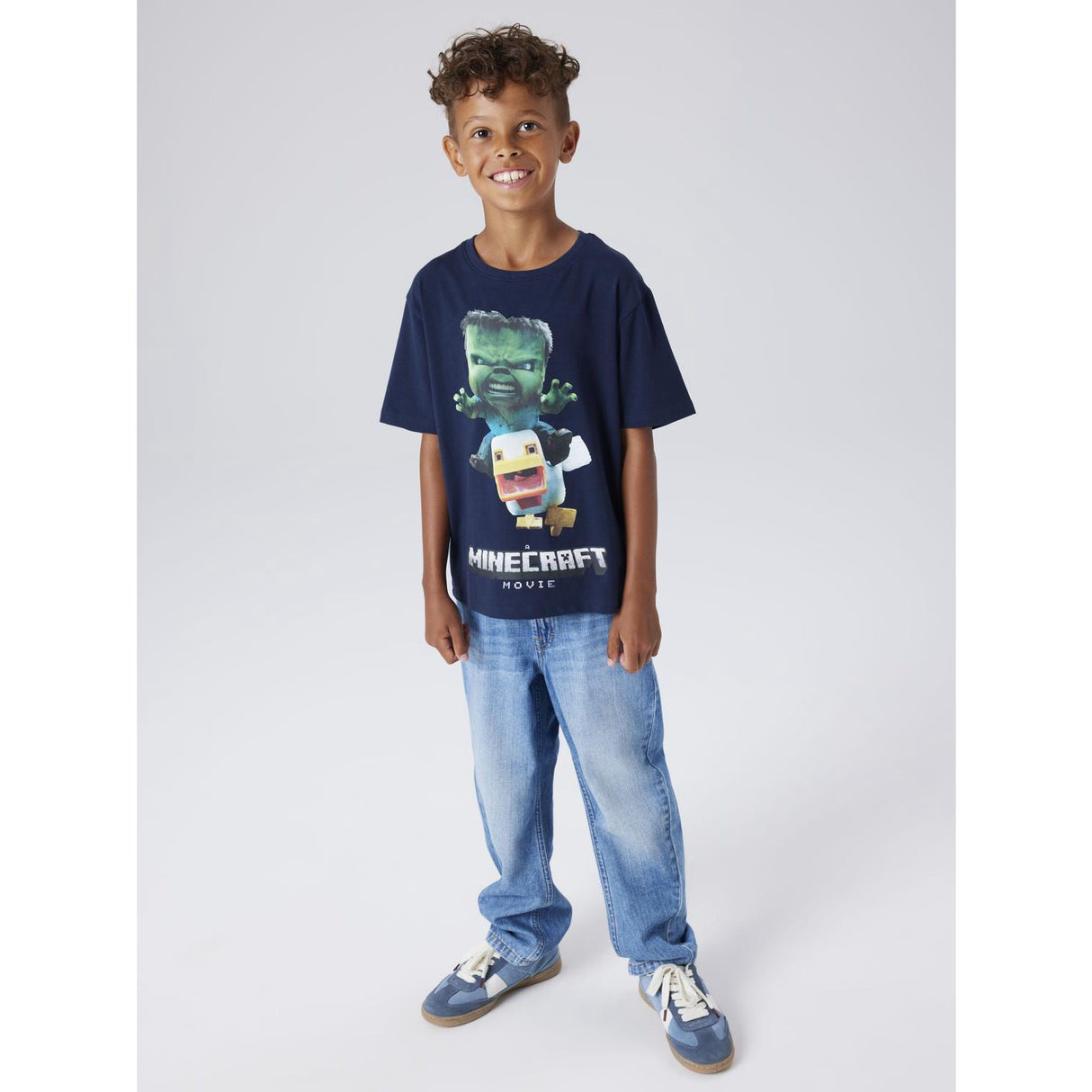 Name It Navy Blazer Nkmnif Minecraft Ss Nreg Top Lnoos Bfu