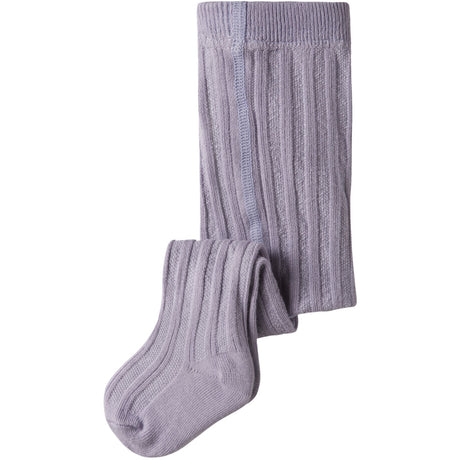 Name It Lavender Gray Nbftrish Tights