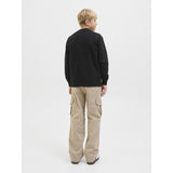 Jack & Jones Junior Black Jjesoho Sweat Crew Neck Sn Jnr