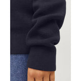 Jack & Jones Junior Night Sky Jprblamilano Stitch Knit Crew Neck Jnr